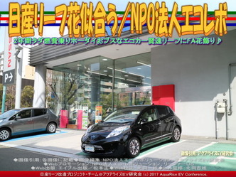 日産リーフ花似合う(3)/NPOエコレボ画像03 日産リーフ花似合う(3)/NPOエコレボ画像03