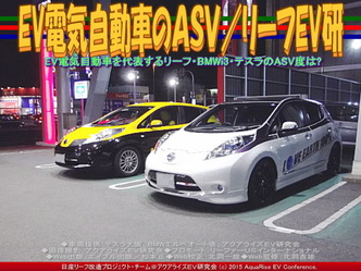 EV電気自動車のASV(3)/リーフEV研03
