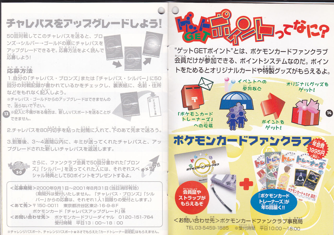 ポケモンカード旧裏】殿堂ランク第3世代（2001年9月版）資料 