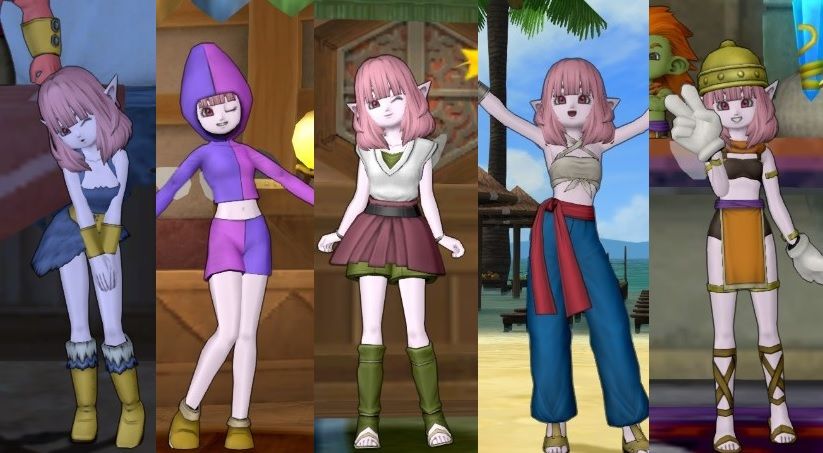 種族服を使ってドレスアップしましたー ドラクエ10でまいっちんぐ