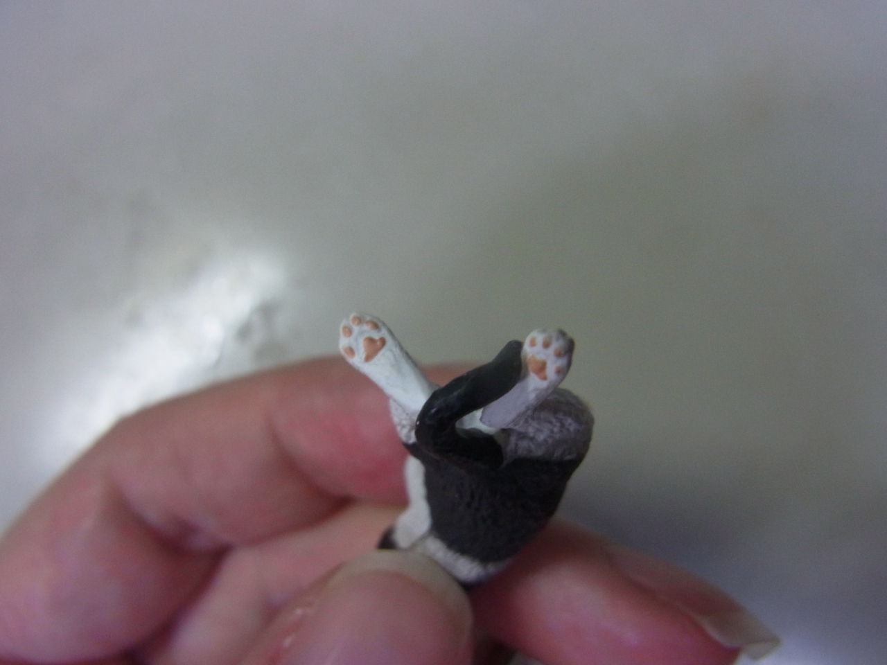 ぬこガチャガチャ 銀座博品館 三毛猫ランチ２