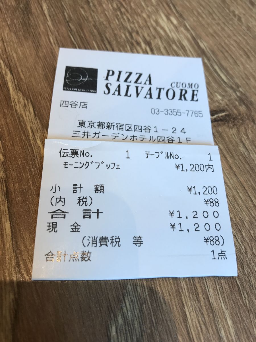 サルヴァトーレ クオモ 三井ガーデンホテル四谷 三毛猫ランチ２