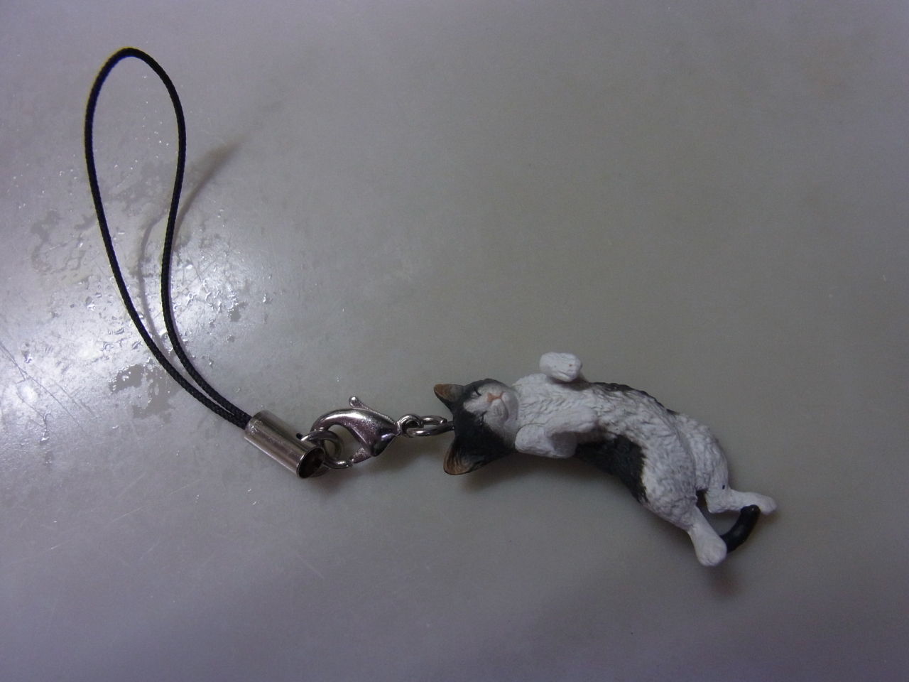 ぬこガチャガチャ 銀座博品館 三毛猫ランチ２