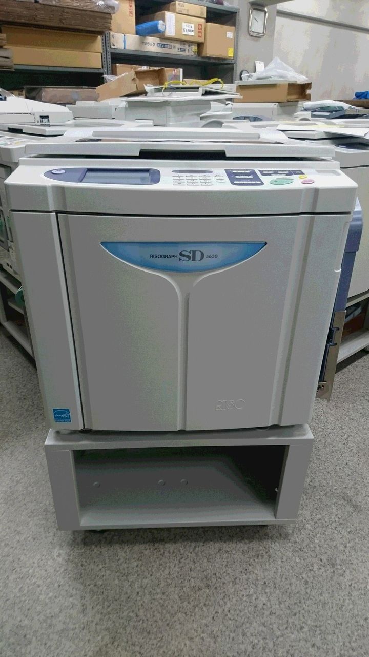 中古印刷機 理想科学工業 SD5630 : 中古印刷機の事ならお任せ!