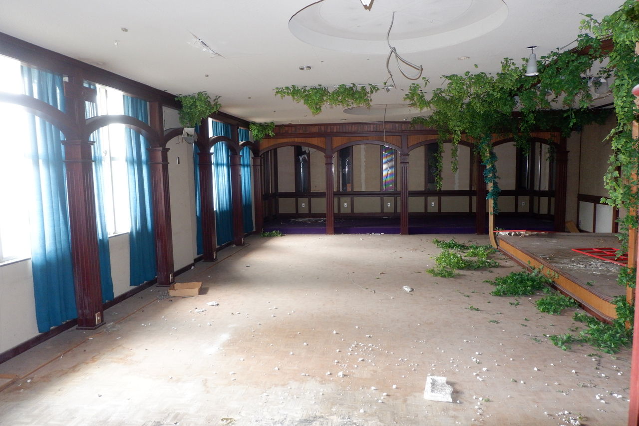 廃屋 ヌード 2018/6/28 廃墟 H苑 : オバサンヘアーでゴーゴー