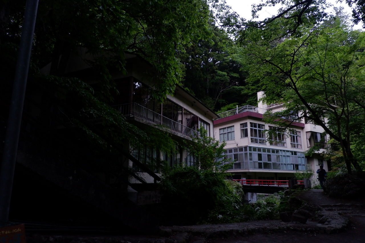 18 4 29 廃墟 I心亭 オバサンヘアーでゴーゴー