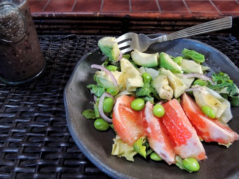 avoacado, edamame salad3