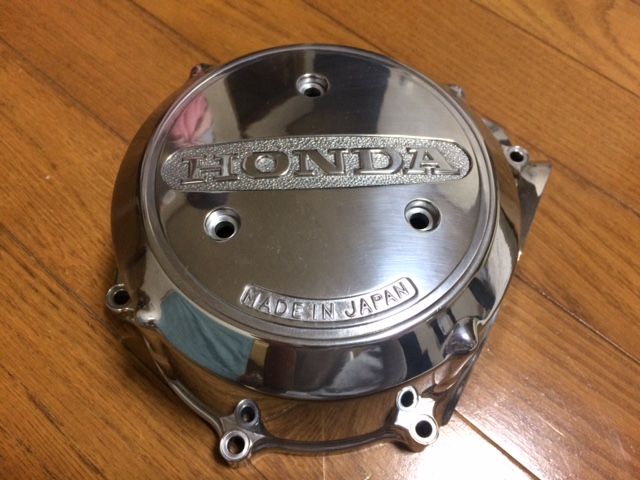 CB750Four レストア日記 バフ掛け エンジンカバー : CB750Four＆CL250
