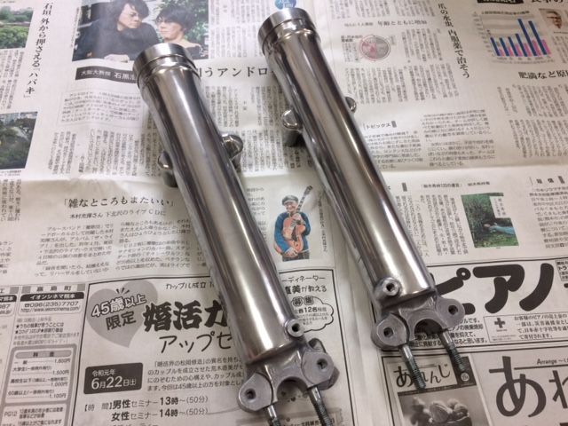 CL250 レストア日記 フロントフォークOH : CB750Four＆CL250 レストア 