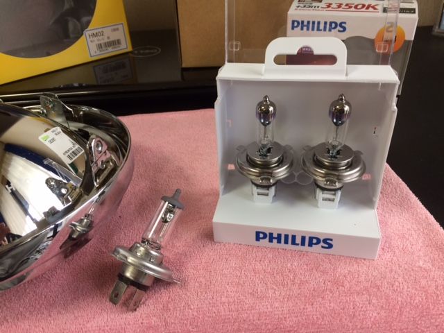 CB750FOUR レストア日記 ヘッドライト CIBIE : CB750Four＆CL250