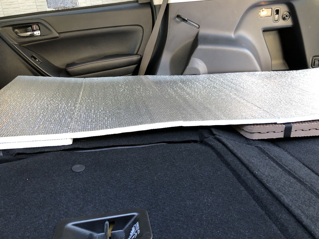 倅のフォレスター 車中泊仕様 Cb750four Cl250 レストア日記 アラ還ライダーの備忘録