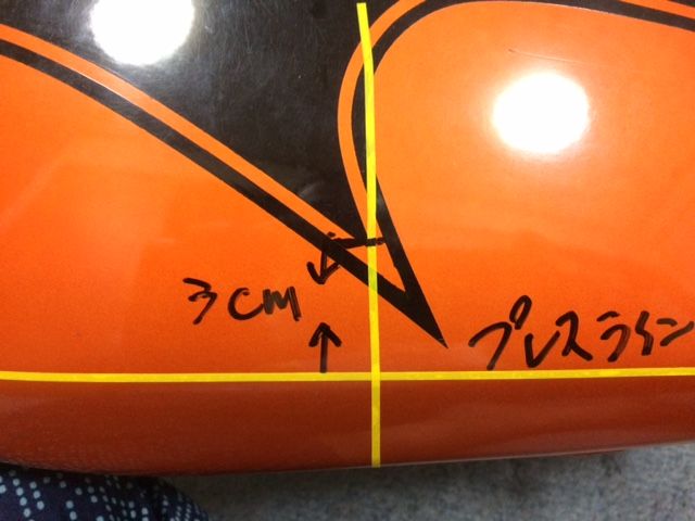 美品HONDA オレンジタンクCL250ガソリンタンク 新車外しです。 ホンダ