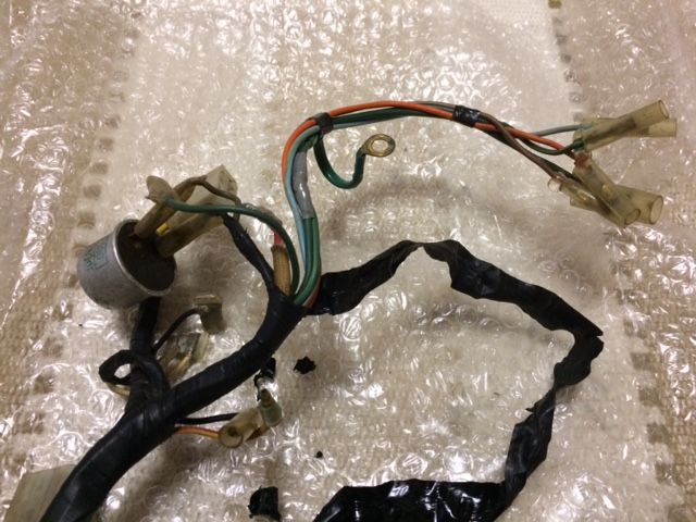 Cb750four レストア日記 メインハーネス Cb750four Cl250 レストア日記 アラ還ライダーの備忘録