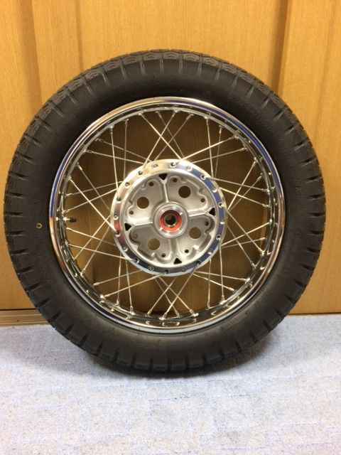 CB750FOUR レストア日記 ホイール組立 ③ ドリブンスプロケット