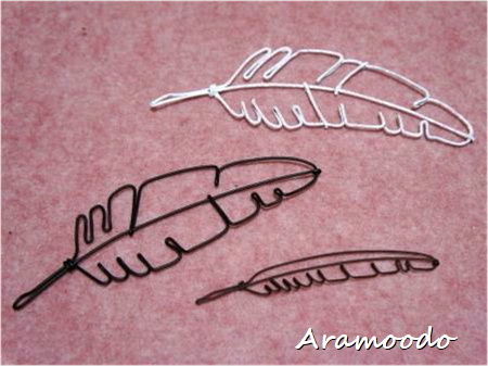 ワイヤーとuvレジンで カラフルな羽を ａｒａｍｏｏｄｏ 雑記