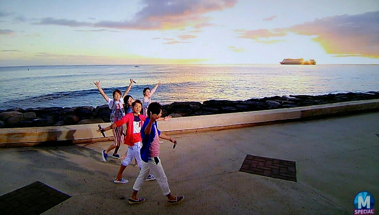 ハワイの嵐を写真で追ってみた マイガール 一緒に歌いましょ 櫻井翔と七色の嵐フルな日々