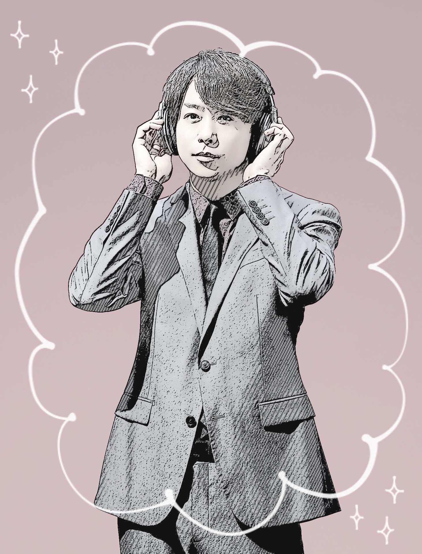 ポスタービジュアル＠TheMusicDay2020 : 櫻井翔と七色の嵐フルな日々