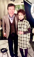 浅丘ルリ子さんと『やすらぎの郷』撮影現場2017・1・12