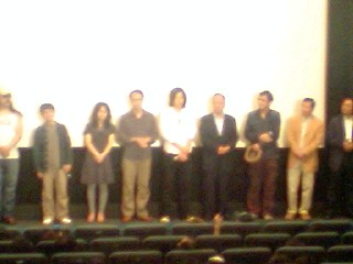 歌謡曲だよ人生は を観終えてロビーに出たら舛井プロデューサーとバッタリ 6月2日 昼 荒井幸博today