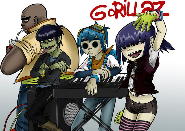 Gorillaz Demon Days Music Bar Bluenote