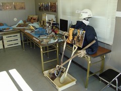 綿貫伊勢遺跡現説展示1