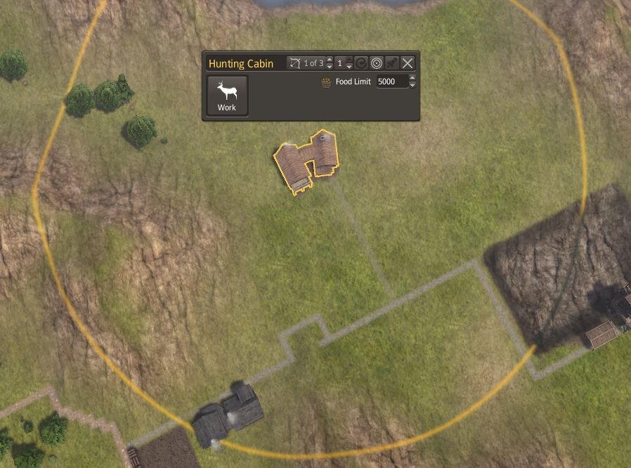 狩猟小屋と裁縫屋 緑が好き