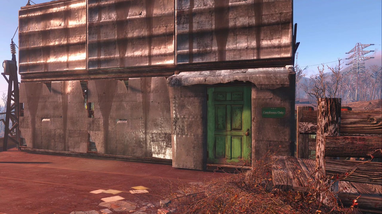 Fallout4 レッドロケットの隠れ家 後編 建築ミニtips A N D