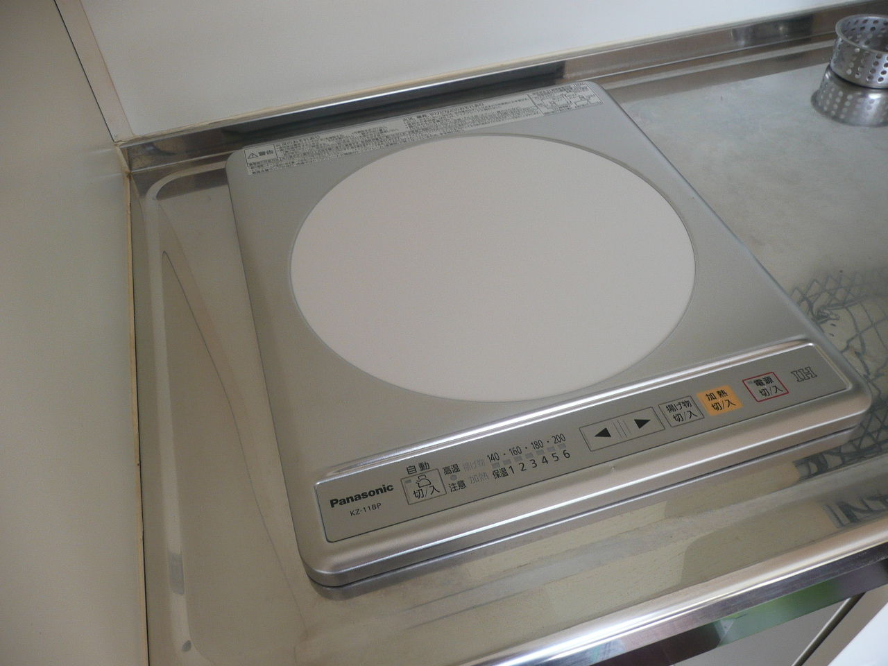 1口ihコンロ交換 日立hk 1302a パナソニックkz 11bp アーキスクエアの住まいｄｉｙ生活