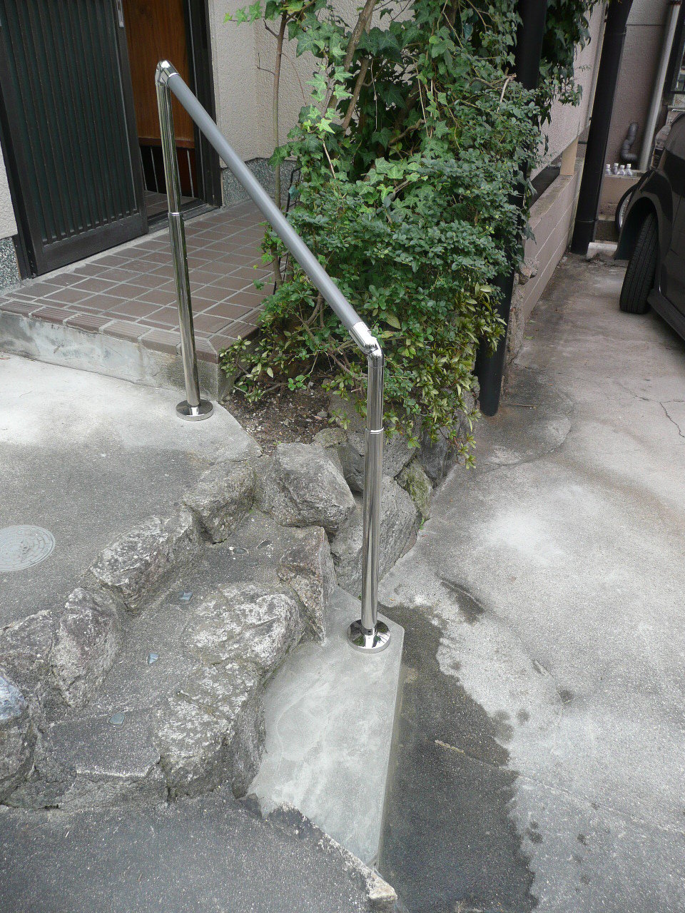 屋外手すり 段差解消 Toto 大阪 枚方 アーキスクエア公式ブログ Archisquare Blog 大阪 城東区