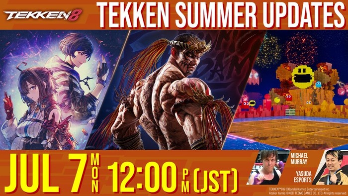7/7本日12:00～「TEKKEN SUMMER UPDATES」生配信、「ファーカムラム」や『ユミアのアトリエ』コラボ情報などを公開予定