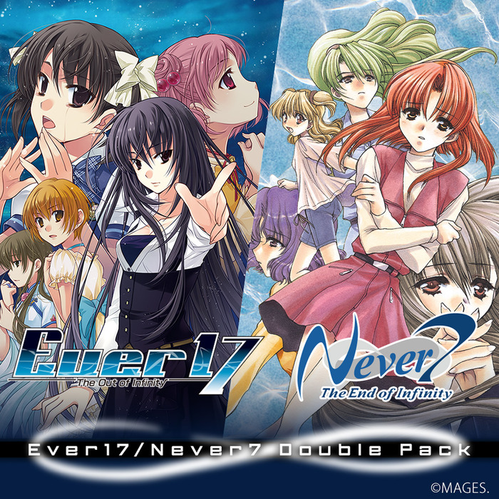 「インフィニティシリーズ」SFサスペンスADV『Ever17』『Never7』リマスター版が3/6リリース決定！