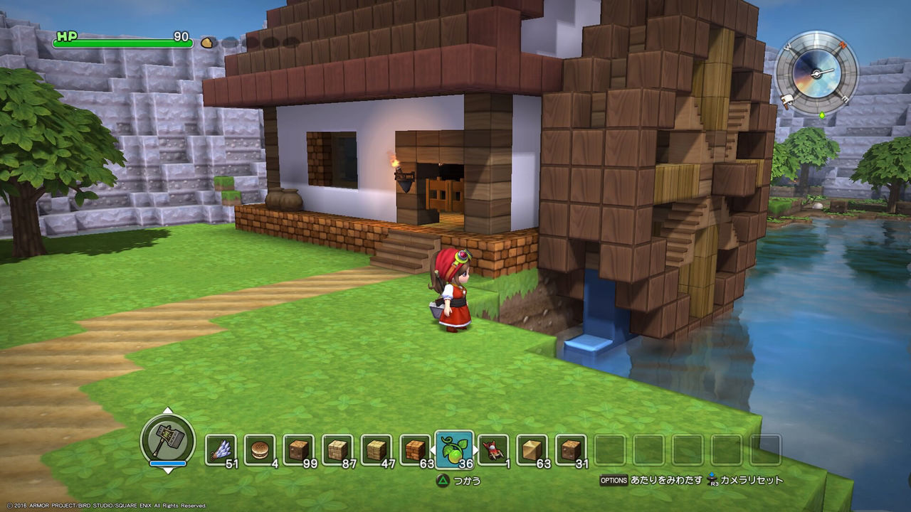 ドラクエビルダーズ 凄すぎ建築48 水車小屋と教会 無限の剣製 アンリミテッドブレイドワークス Dqb ゲームをレンタルできるゲーム屋さん