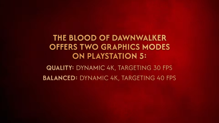 The Blood of Dawnwalker — Console Footage　PS5