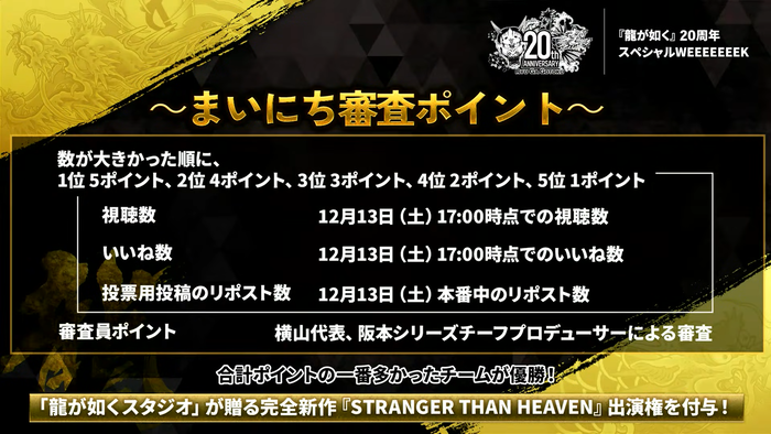 「龍が如くスタジオ」まいにち配信_2