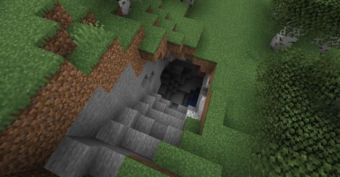 洞窟 マイクラ