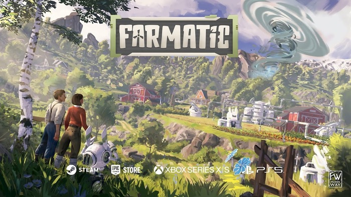 レトロフューチャーと古き良き農場経営が融合した新作ファーミングシム『Farmatic』が2026年後半に発売予定！