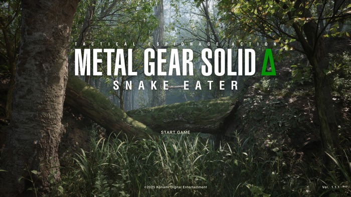 8/28リリース予定『METAL GEAR SOLID Δ: SNAKE EATER』、PSStore「Digital Deluxe Edition」向け先行アクセスが開始!いきなり猿蛇合戦に挑戦、導入部分など
