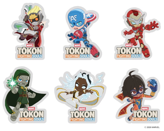 デフォルメアクリルピンバッジ