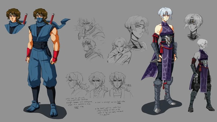2025/7/31発売予定のクラシック2Dアクション『Ninja Gaiden: Ragebound』の緻密なピクセルアートの制作過程が海外版PS.Blogで公開に