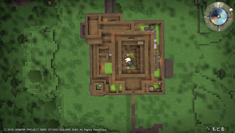 ドラクエビルダーズ 未完成だけど拠点できた 魔法使いのドット絵 部屋トンネル Dqb 漫画まとめ うさちゃんねる