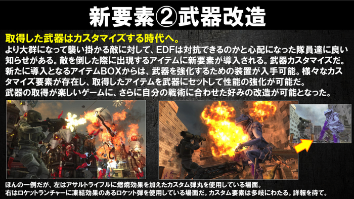『地球防衛軍６.２ INVADERS FROM ANOTHER WORLD』新要素2