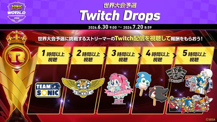 ソニックレーシングの世界大会予選 4