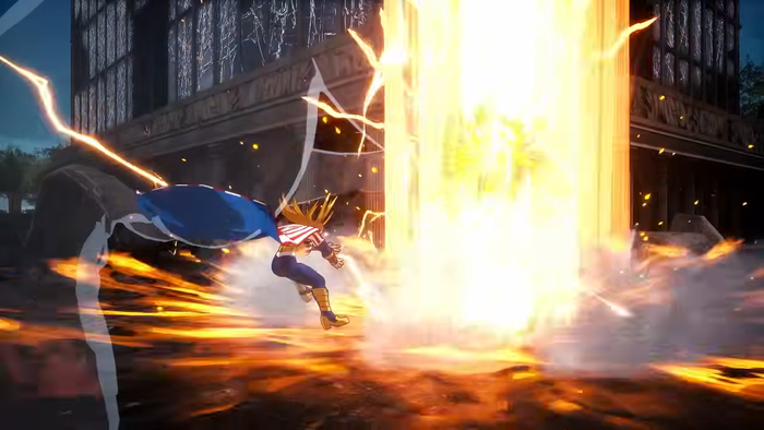 僕のヒーローアカデミア 有料DLC第1弾スターアンドストライプ 4