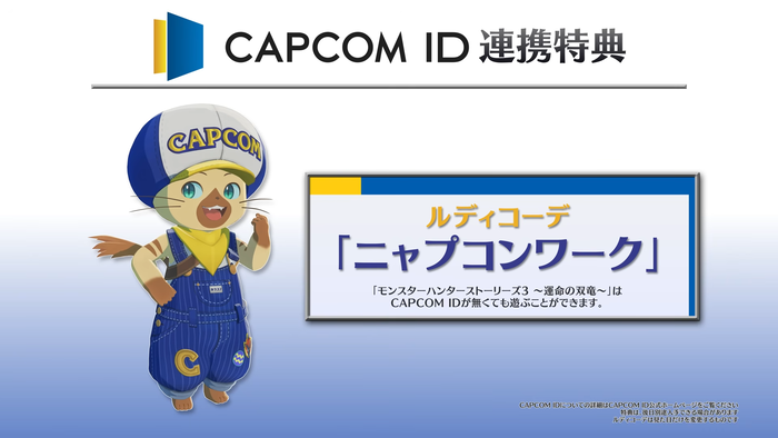 CAPCOM ID　連携特典