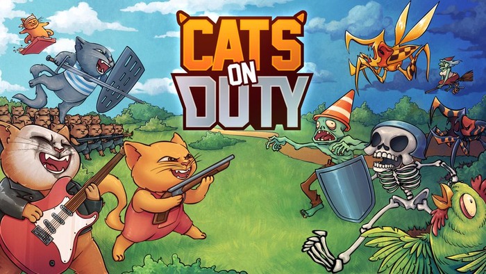 タワーディフェンス系RTS『キャッツ・オン・デューティー (Cats On Duty)』12/13PSStoreDL版リリース（パッケージ版は12/12発売)