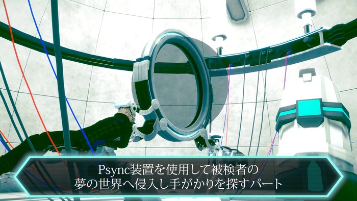 Psync装置を利用して夢の世界に侵入、手がかりを探す