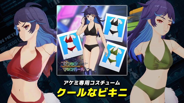 アケミ専用コスチューム「クールなビキニ」3色セット_1