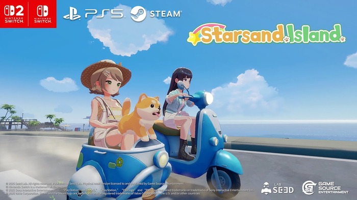 2025年リリース予定、癒やし系田園生活シミュレーション『Starsand Island(スターサンドアイランド)』島の住民一人一人に個性があり、日々の関係性で好感度が変わる?