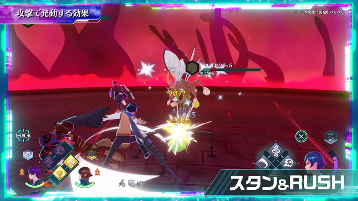 学園RPG『Villion:Code』システム紹介PV　スクリーンショット5