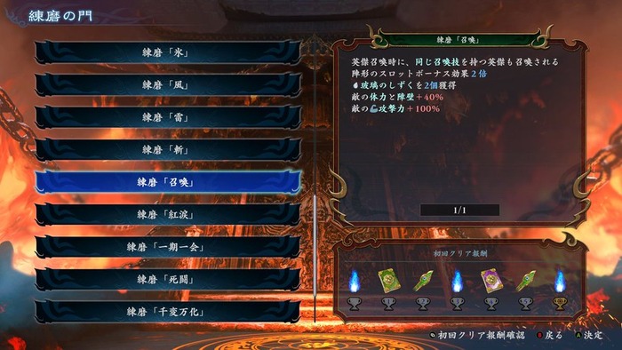 練磨の門